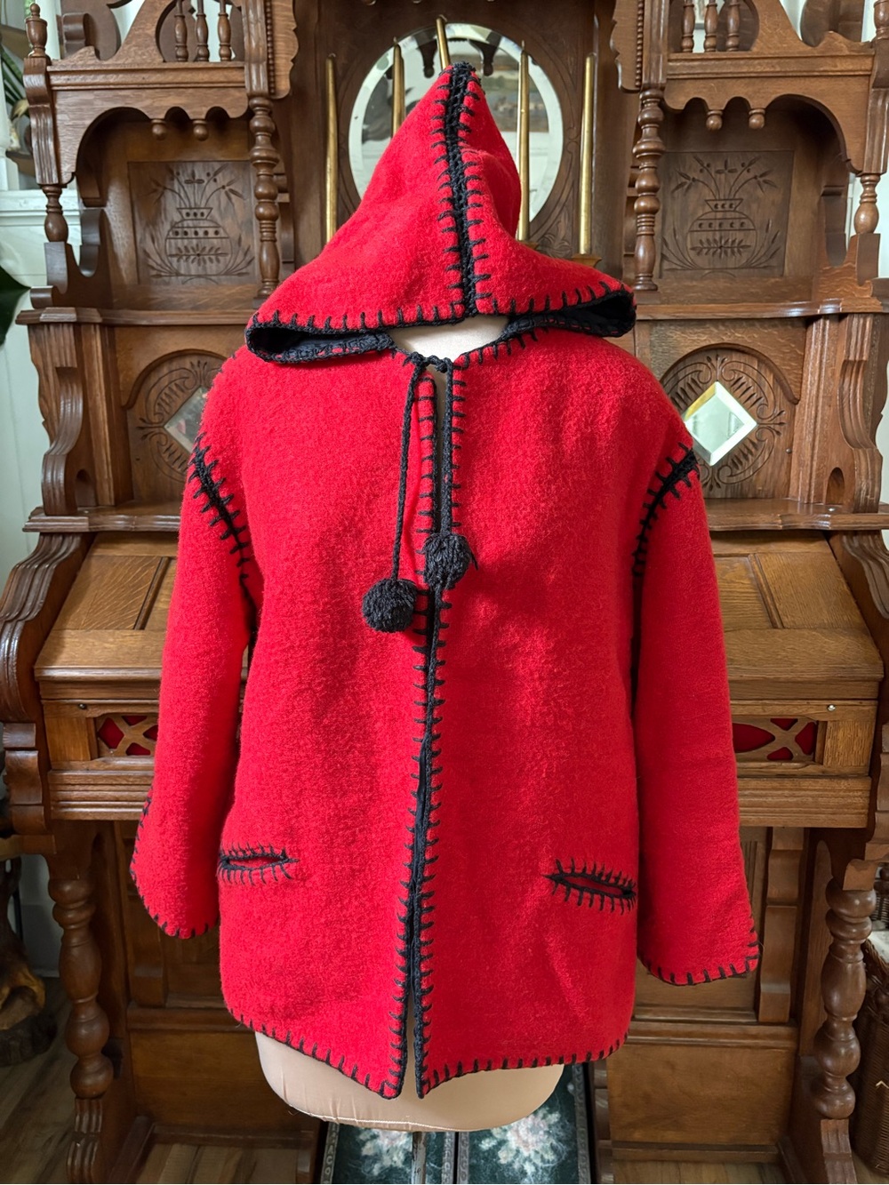 Gorgeous vintage retro wool jacket